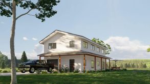 the Rigel net zero SIP panel home