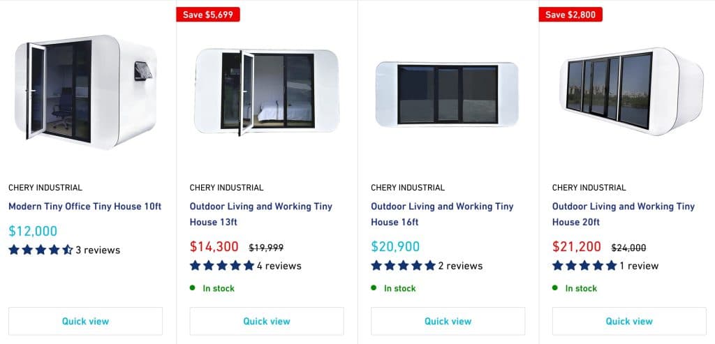 pod homes for sale