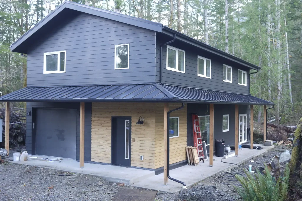Rigel net zero completed house build